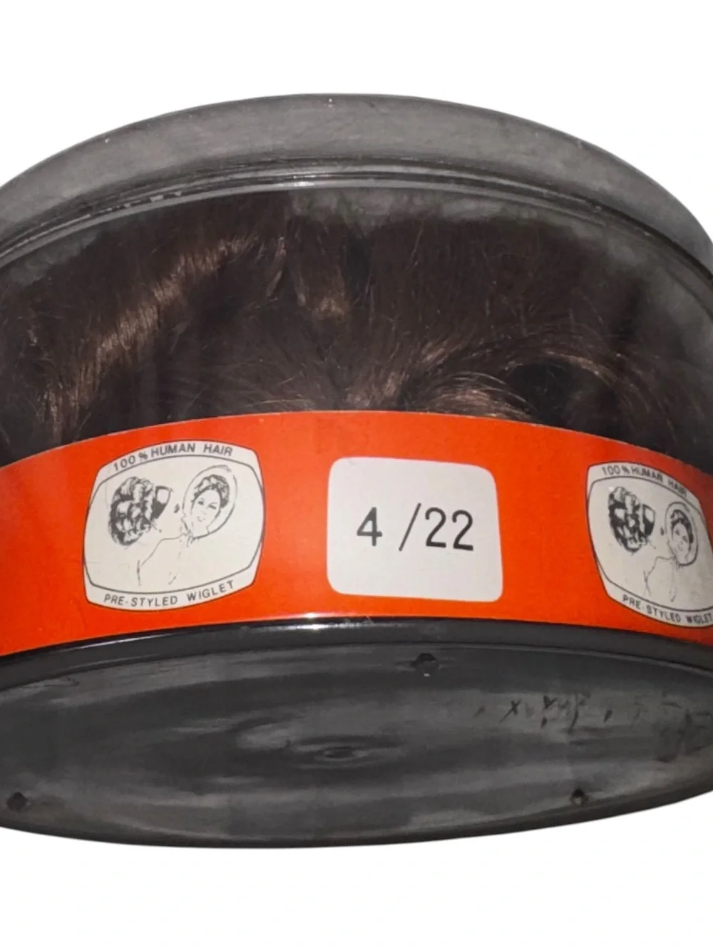 Vintage Venicelon Brown Bouffant Hairpiece Wiglet Original Case Cosplay Retro⁠